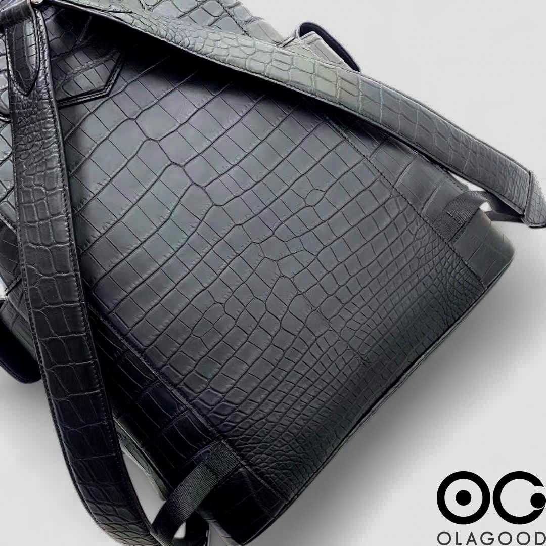 Balo đeo vai da cá sấu nile - BLN015S - Hình ảnh 5