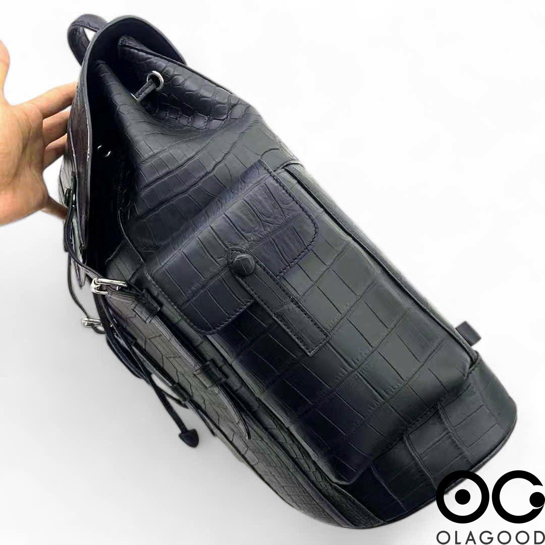 Balo đeo vai da cá sấu nile - BLN015S - Hình ảnh 8