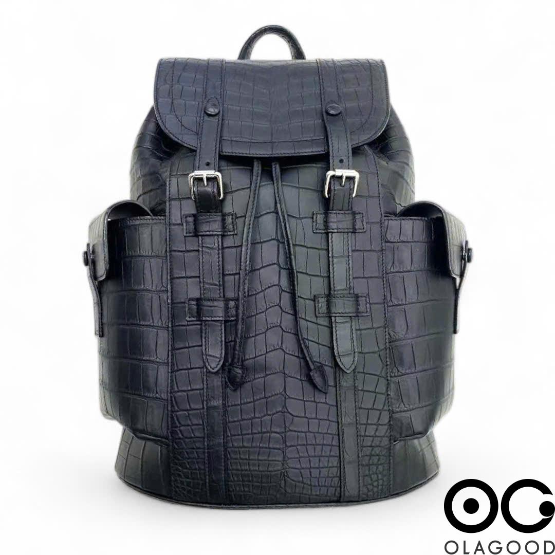 Balo đeo vai da cá sấu nile - BLN015S