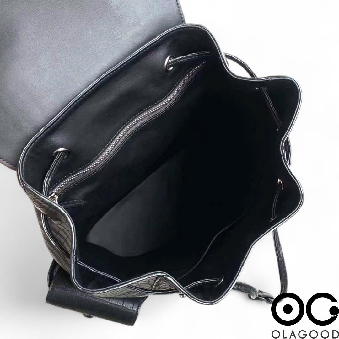 Balo đeo vai da cá sấu nile - BLN015S - Hình ảnh 10