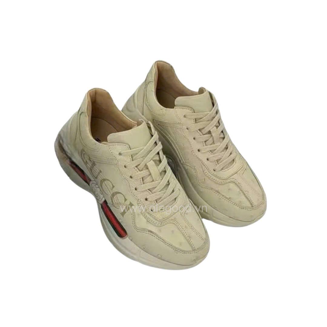 Giày thể thao nam da đà điểu - GTT014D - Hình ảnh 3