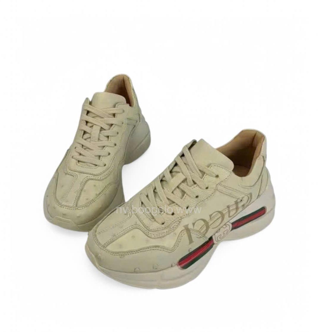 Giày thể thao nam da đà điểu - GTT014D