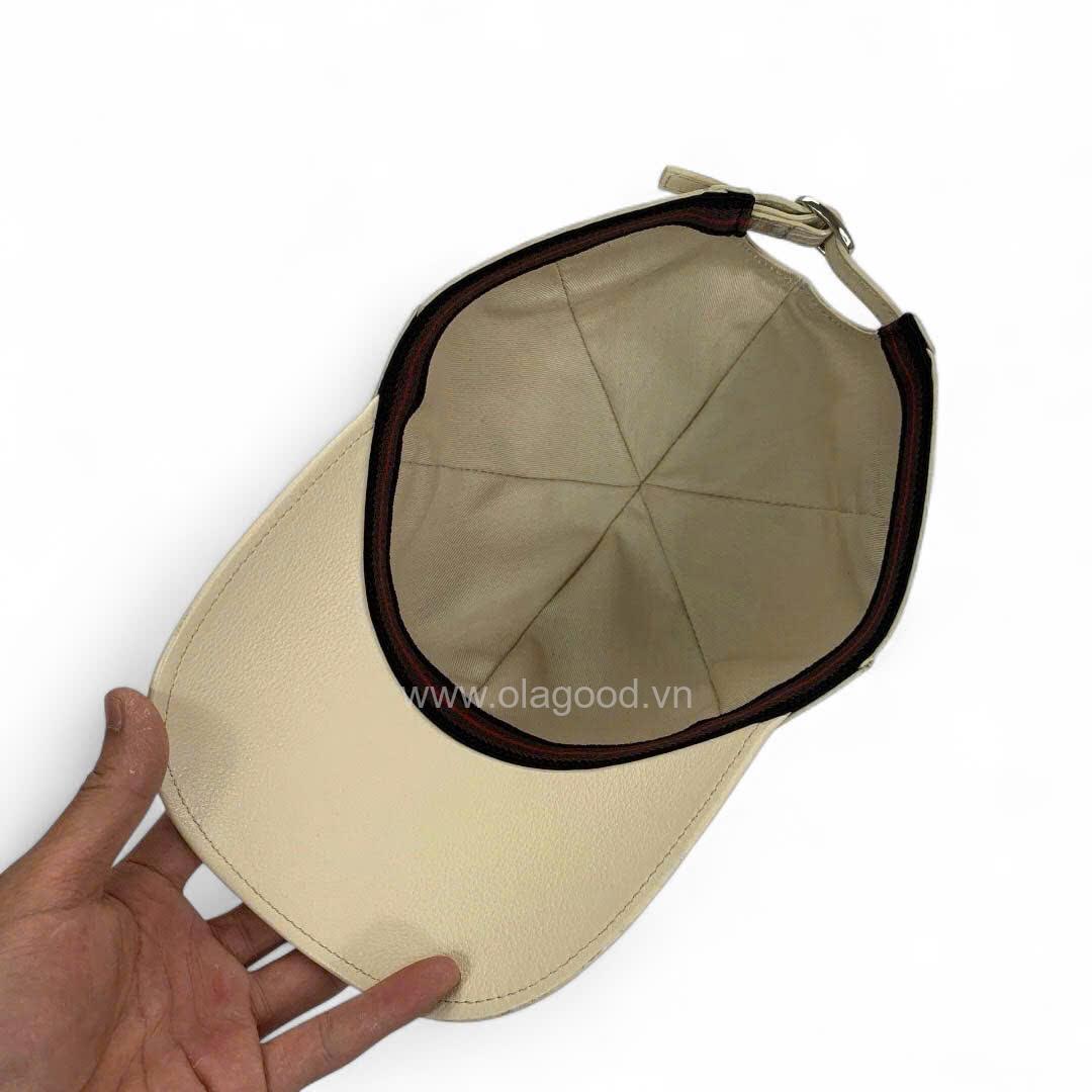 Mũ da cá sấu nam - MLT013S - Hình ảnh 8