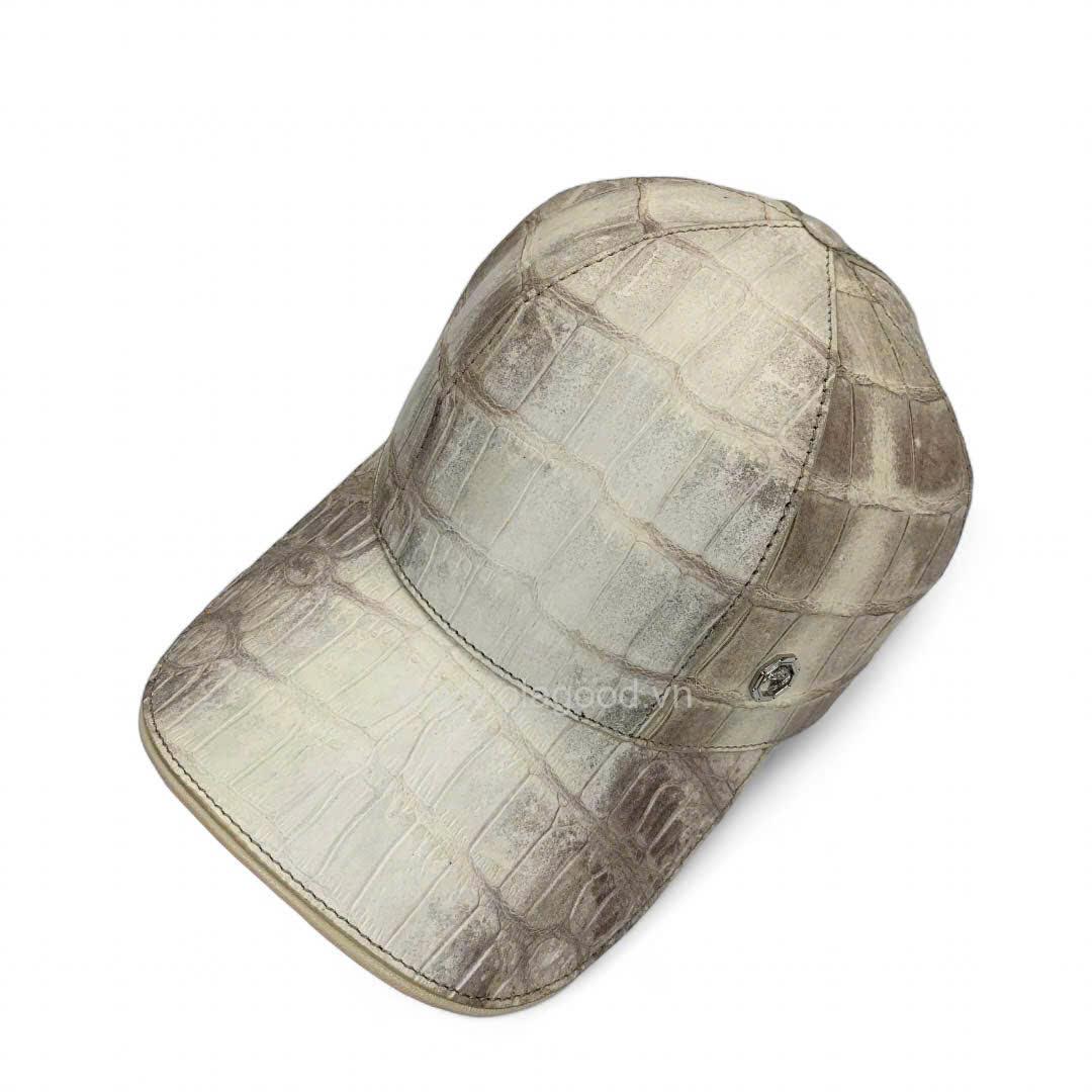 Mũ da cá sấu nam - MLT013S - Hình ảnh 3