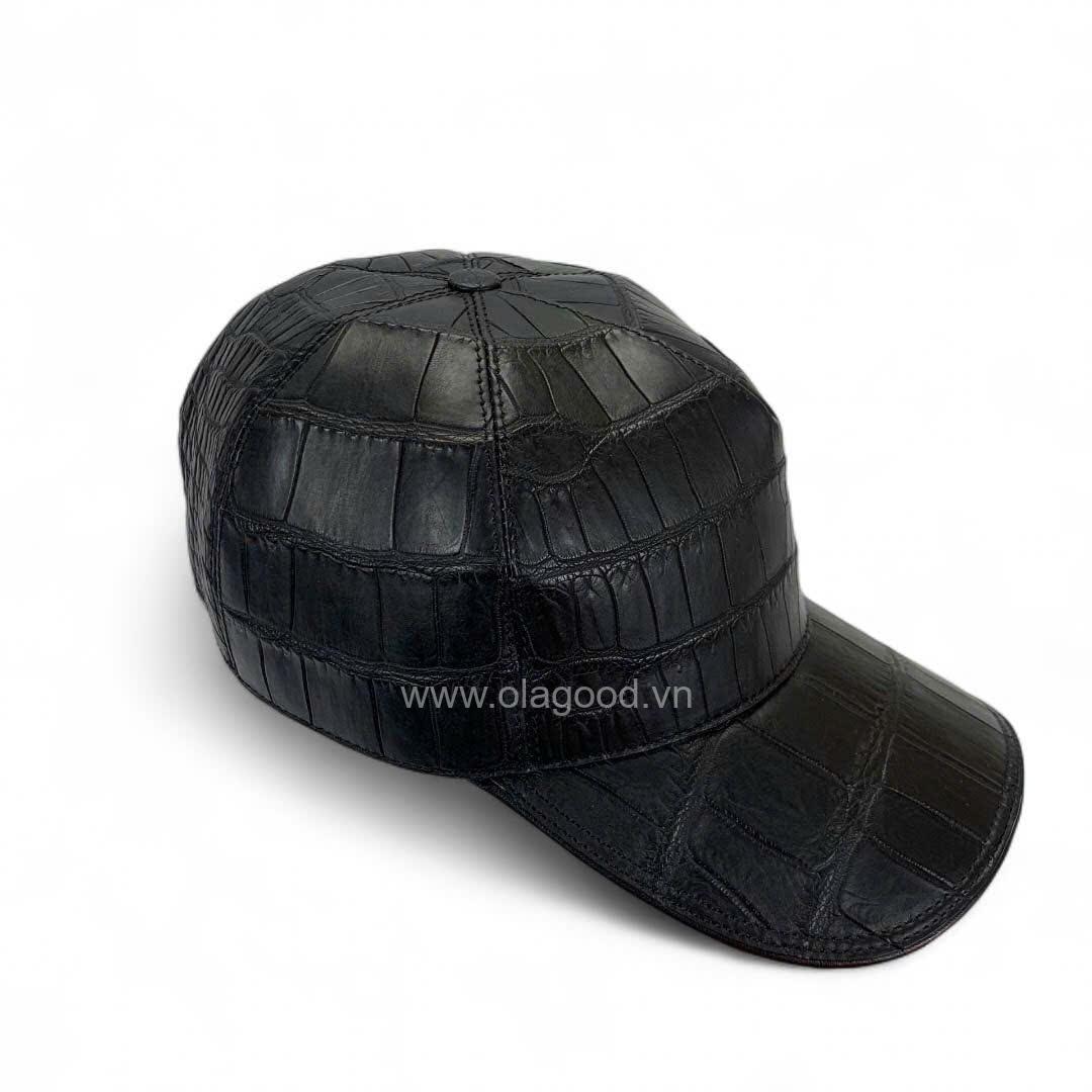 Mũ lưỡi trai nam da cá sấu - MLT012S - Hình ảnh 4