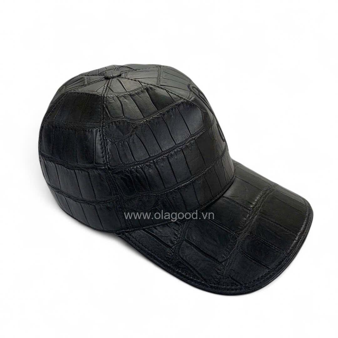 Mũ lưỡi trai nam da cá sấu - MLT012S - Hình ảnh 7