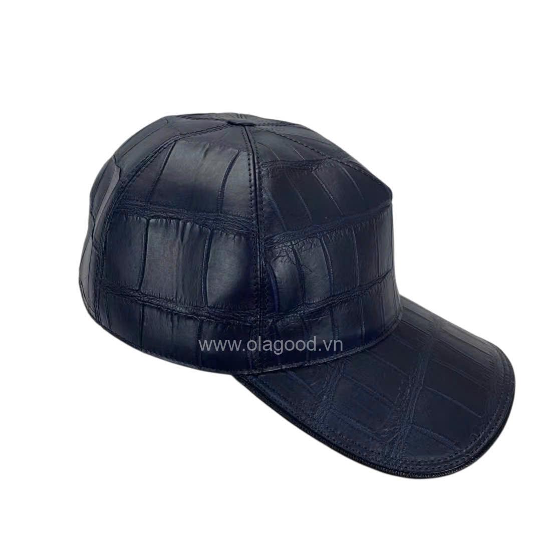 Mũ lưỡi trai nam da cá sấu - MLT012S - Hình ảnh 8