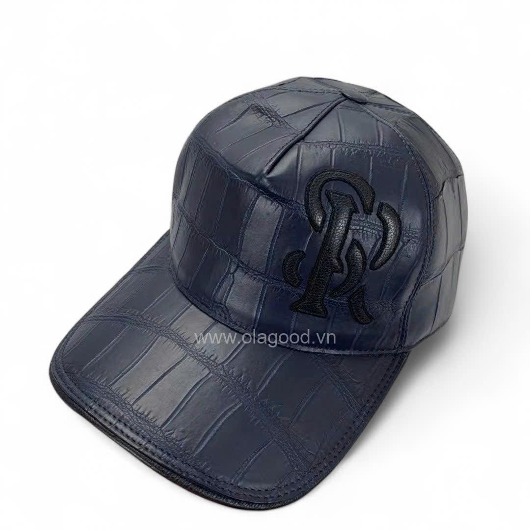 Mũ lưỡi trai nam da cá sấu - MLT012S - Hình ảnh 10