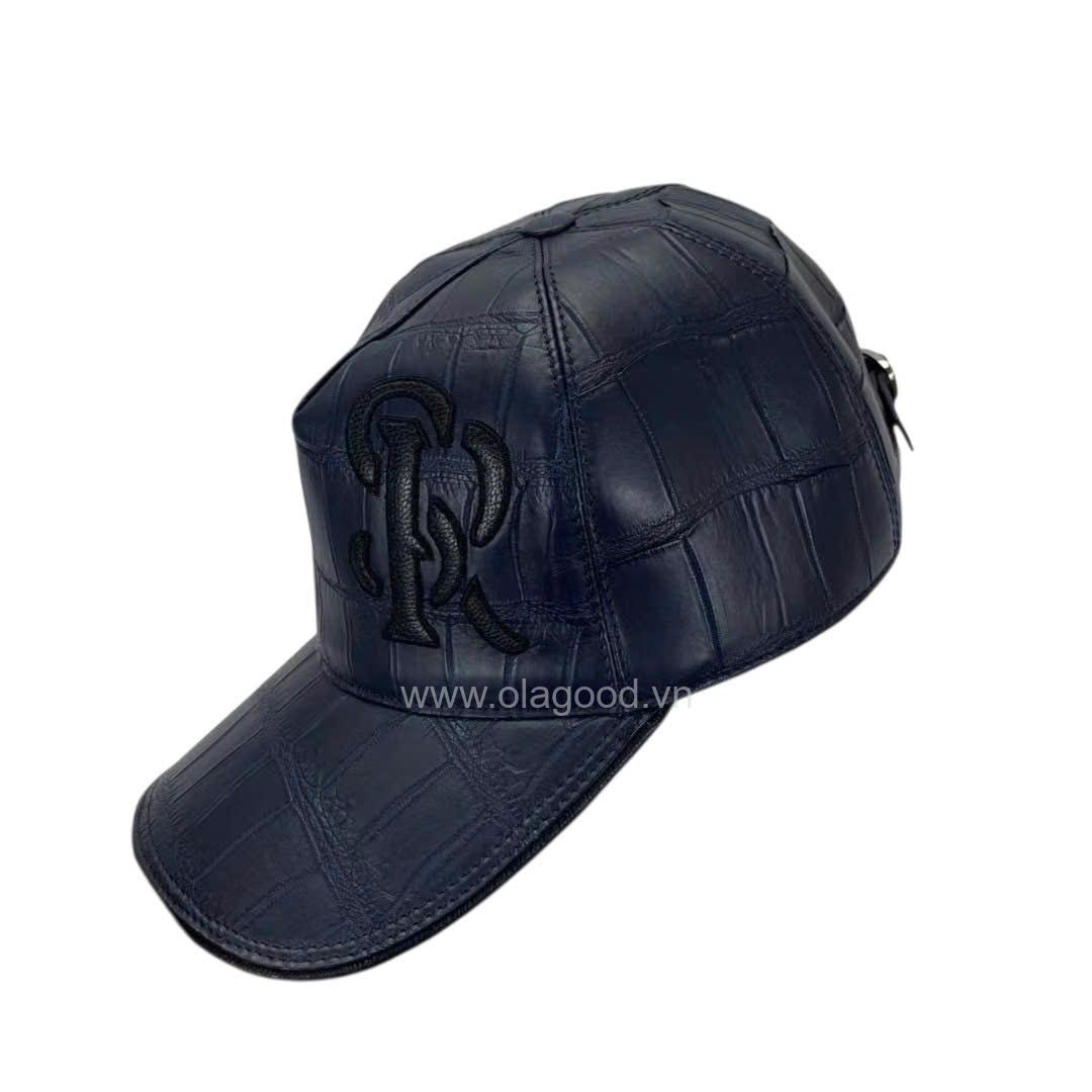 Mũ lưỡi trai nam da cá sấu - MLT012S - Hình ảnh 11