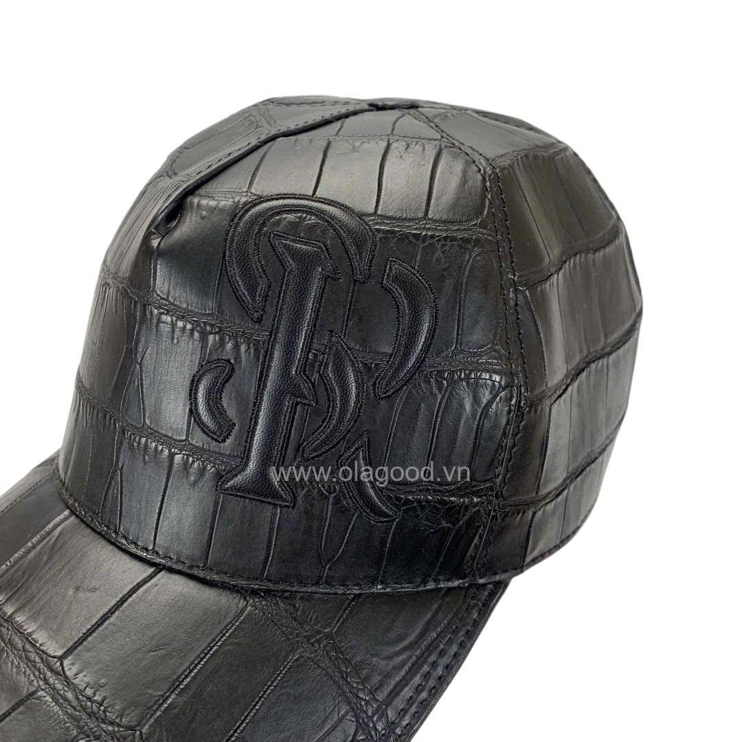 Mũ lưỡi trai nam da cá sấu - MLT012S - Hình ảnh 12