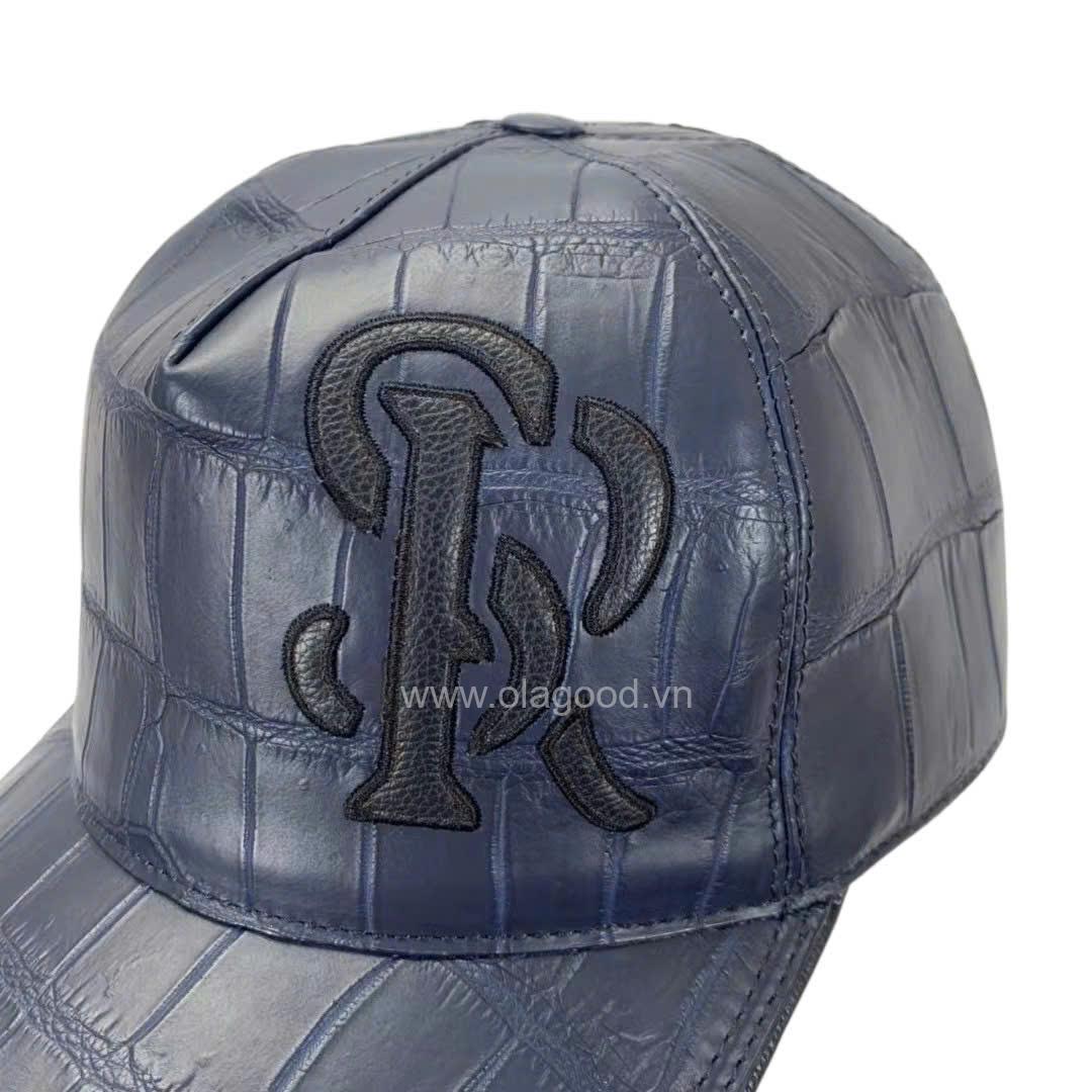 Mũ lưỡi trai nam da cá sấu - MLT012S - Hình ảnh 13