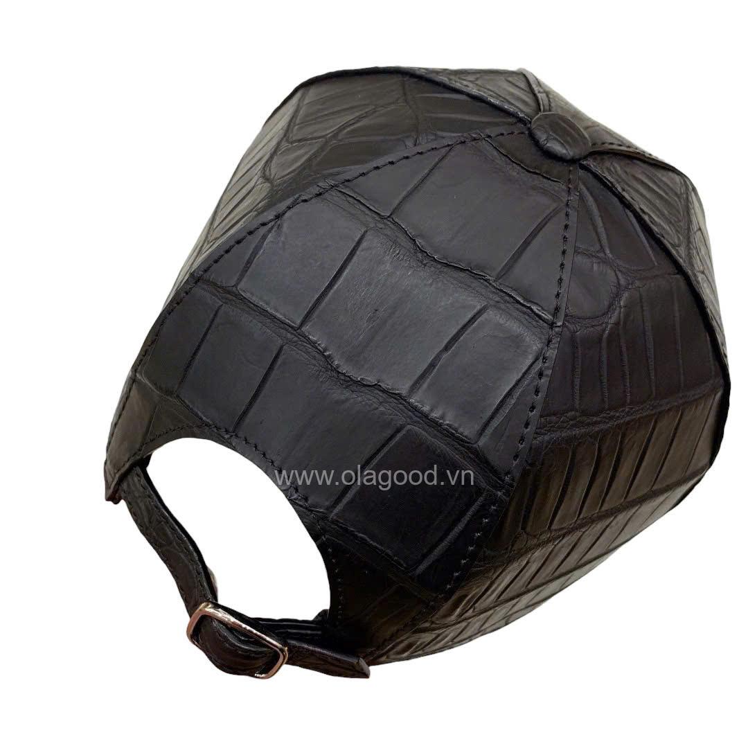 Nón da cá sấu nam - MLT011S - Hình ảnh 9