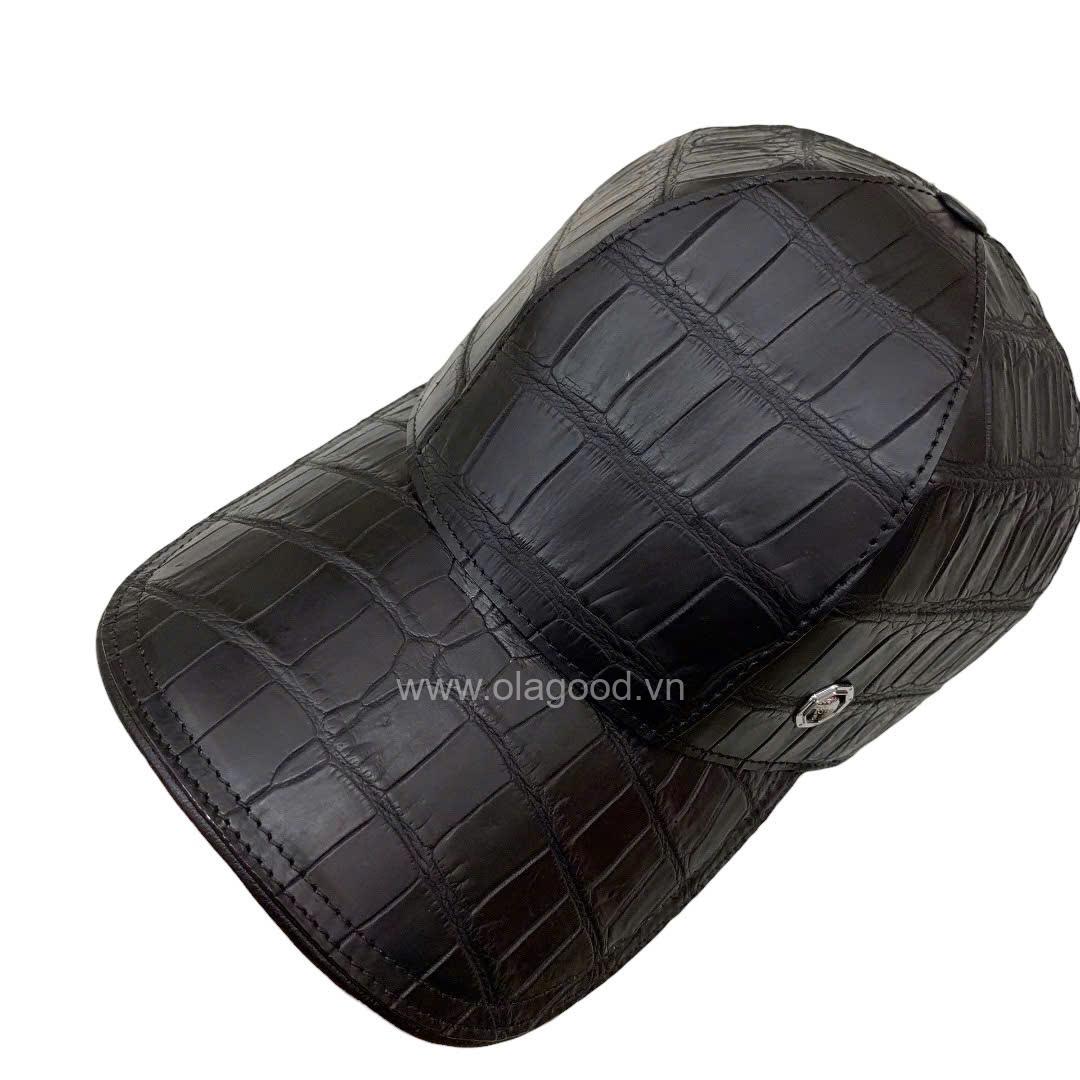 Nón da cá sấu nam - MLT011S - Hình ảnh 5