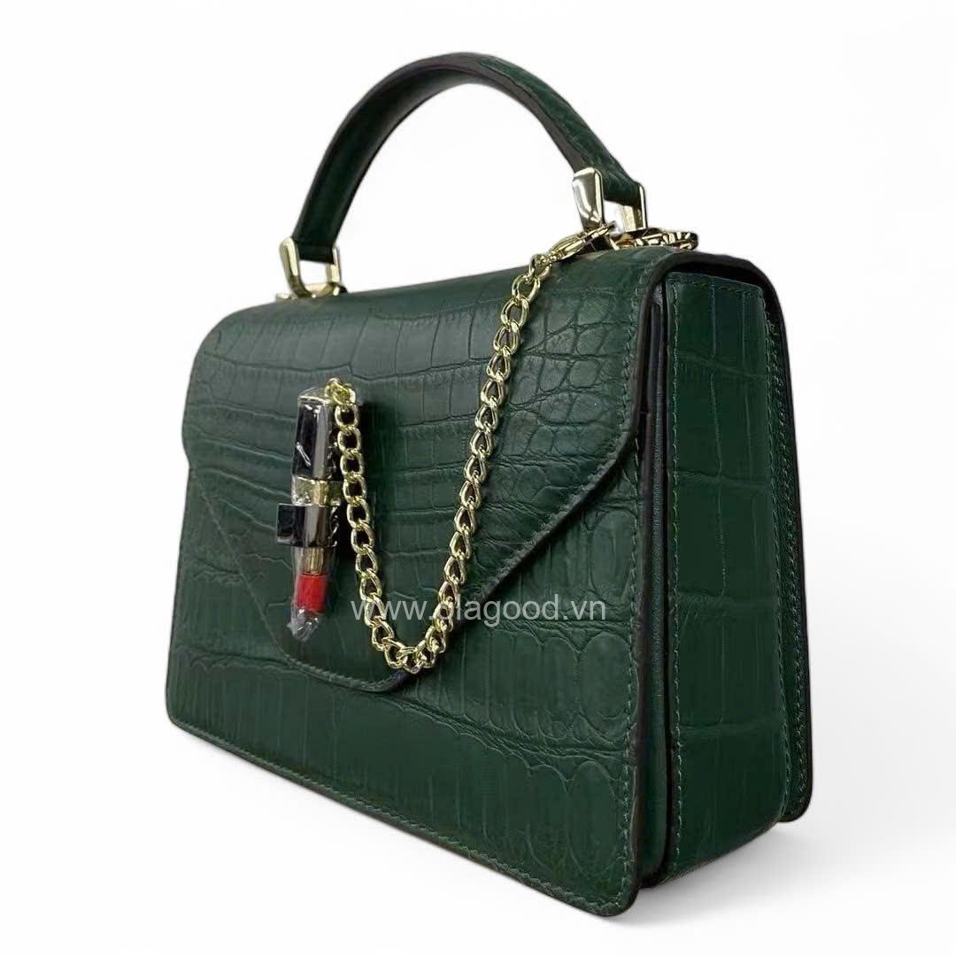 Túi da cá sấu thật - TXN0286S - Hình ảnh 12