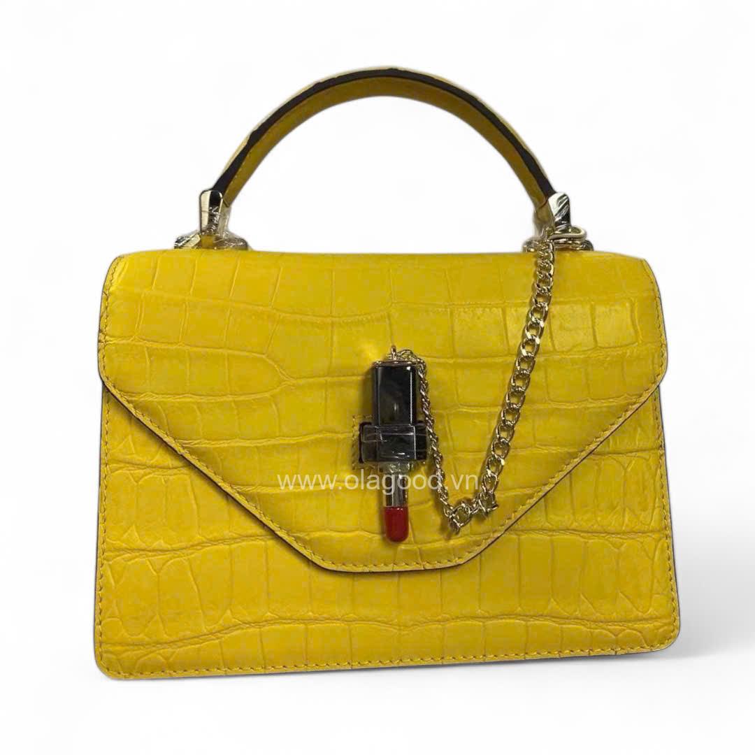 Túi da cá sấu thật - TXN0286S - Hình ảnh 6