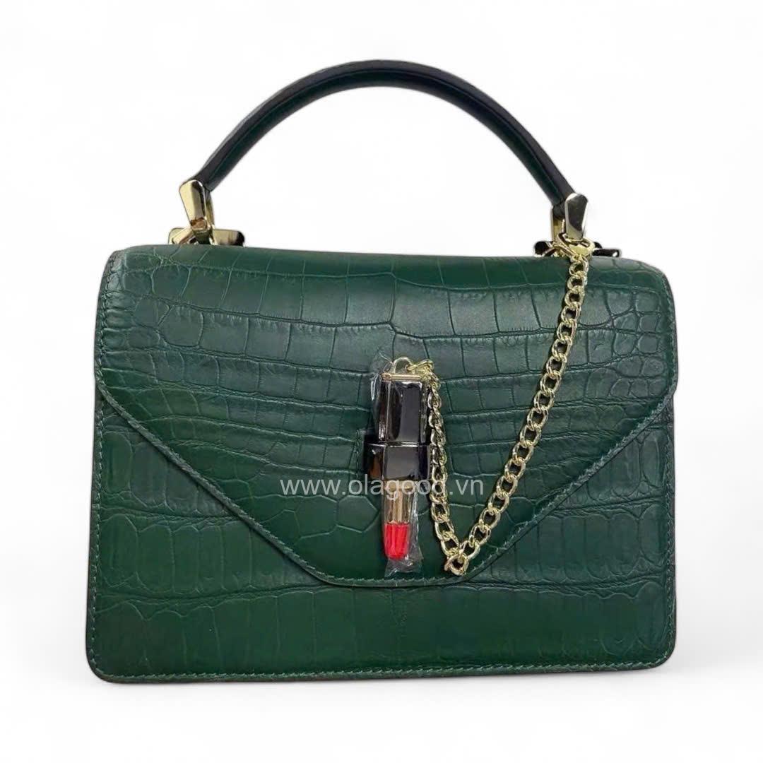 Túi da cá sấu thật - TXN0286S - Hình ảnh 9