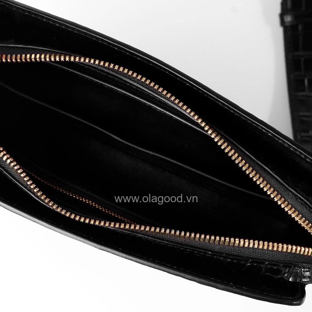 Túi đeo chéo ipad da cá sấu - TDC013S - Hình ảnh 9