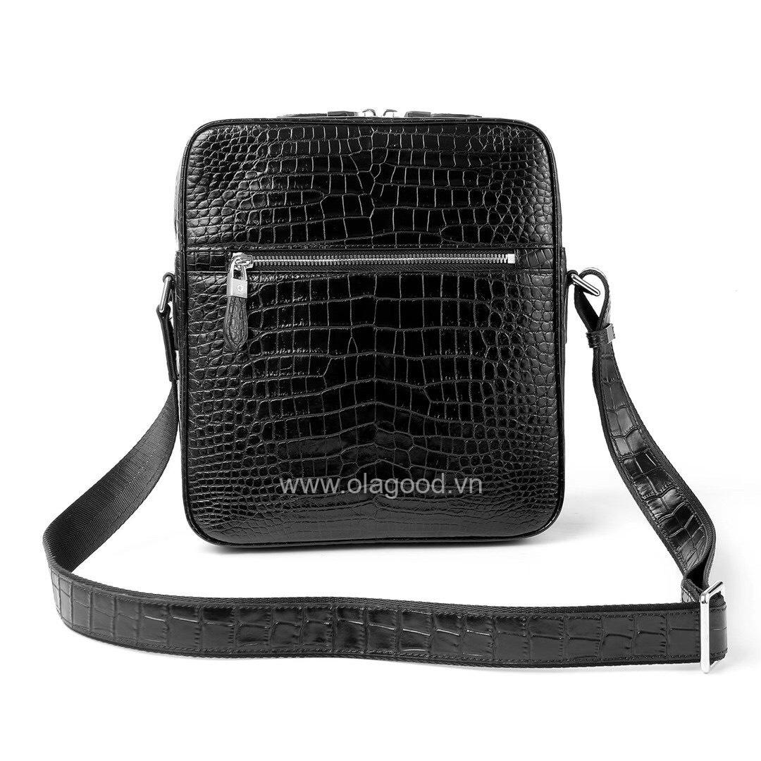 Túi đeo chéo nam da cá sấu - TDC014S - Hình ảnh 6