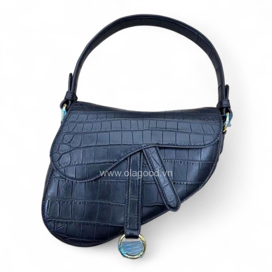 Túi yên ngựa da cá sấu - TXN0281S