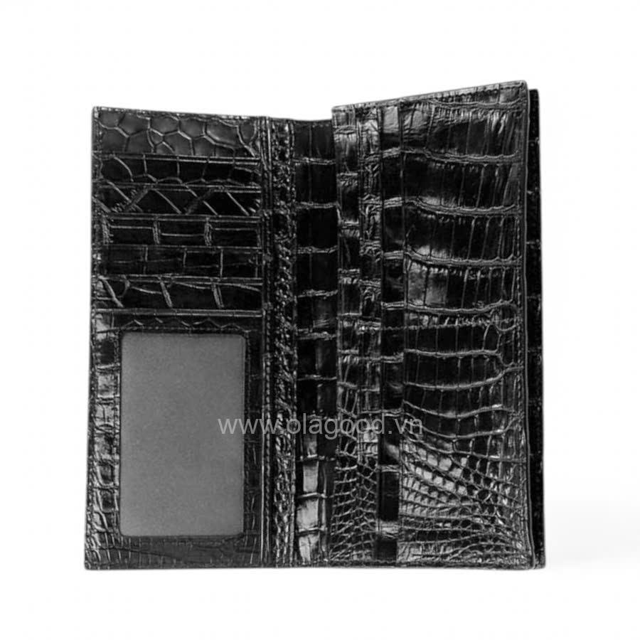 Ví dài nam da cá sấu - VD011S - Hình ảnh 9
