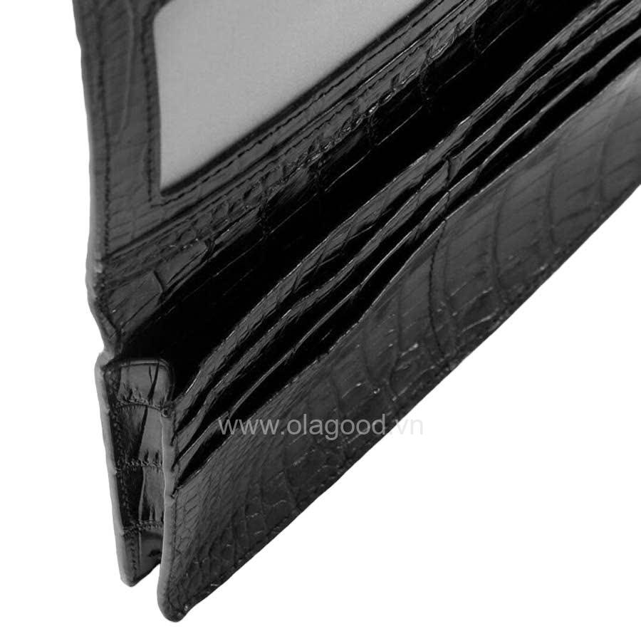Ví dài nam da cá sấu - VD011S - Hình ảnh 10