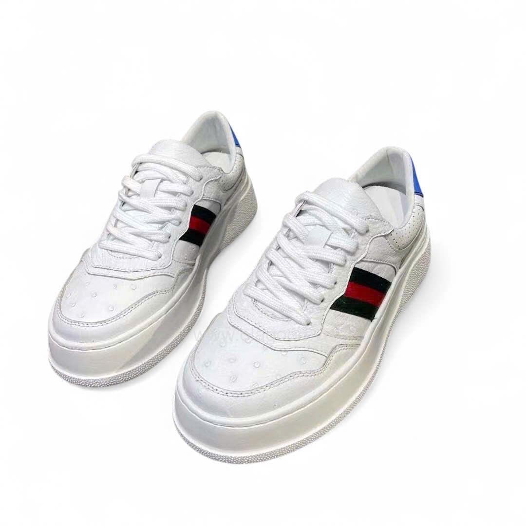 Giày nam sneaker da đà điểu - GTT0115D - Hình ảnh 12