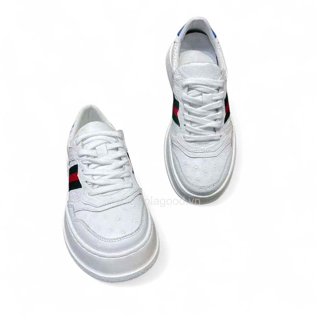 Giày nam sneaker da đà điểu - GTT0115D - Hình ảnh 15