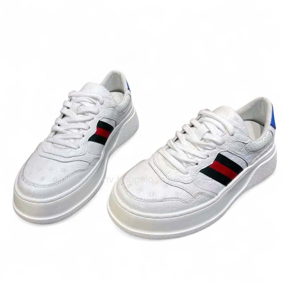 Giày nam sneaker da đà điểu - GTT0115D