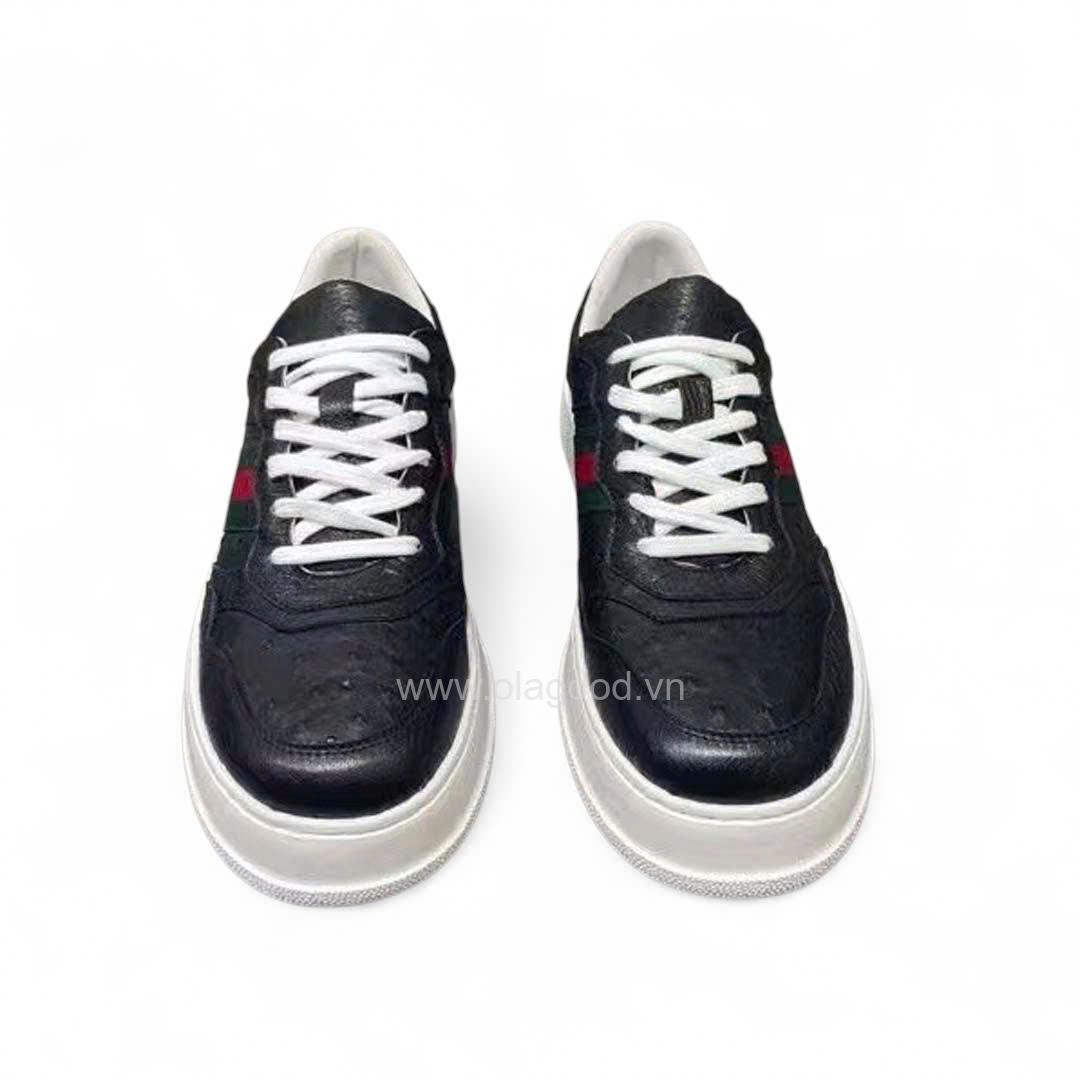 Giày nam sneaker da đà điểu - GTT0115D - Hình ảnh 7