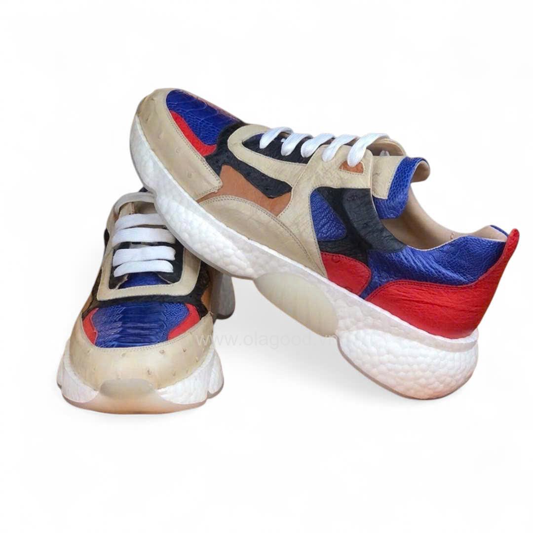 Giày nam sneaker đà điểu - GTT0117D - Hình ảnh 5