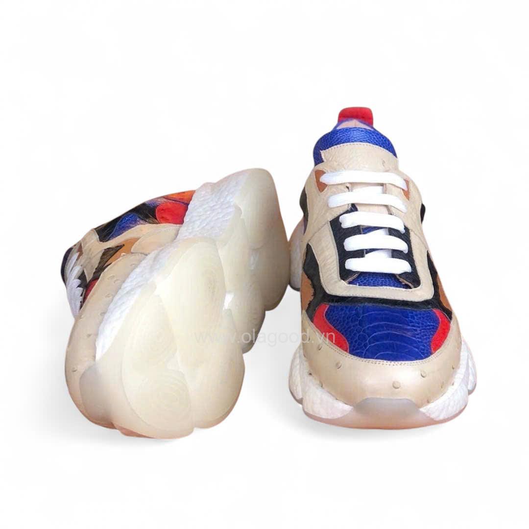 Giày nam sneaker đà điểu - GTT0117D - Hình ảnh 6