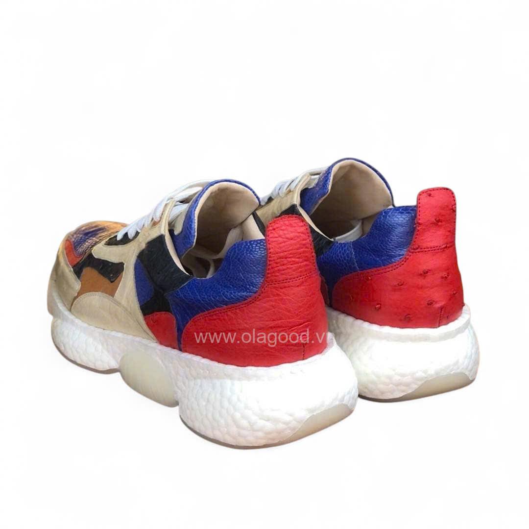 Giày nam sneaker đà điểu - GTT0117D - Hình ảnh 7