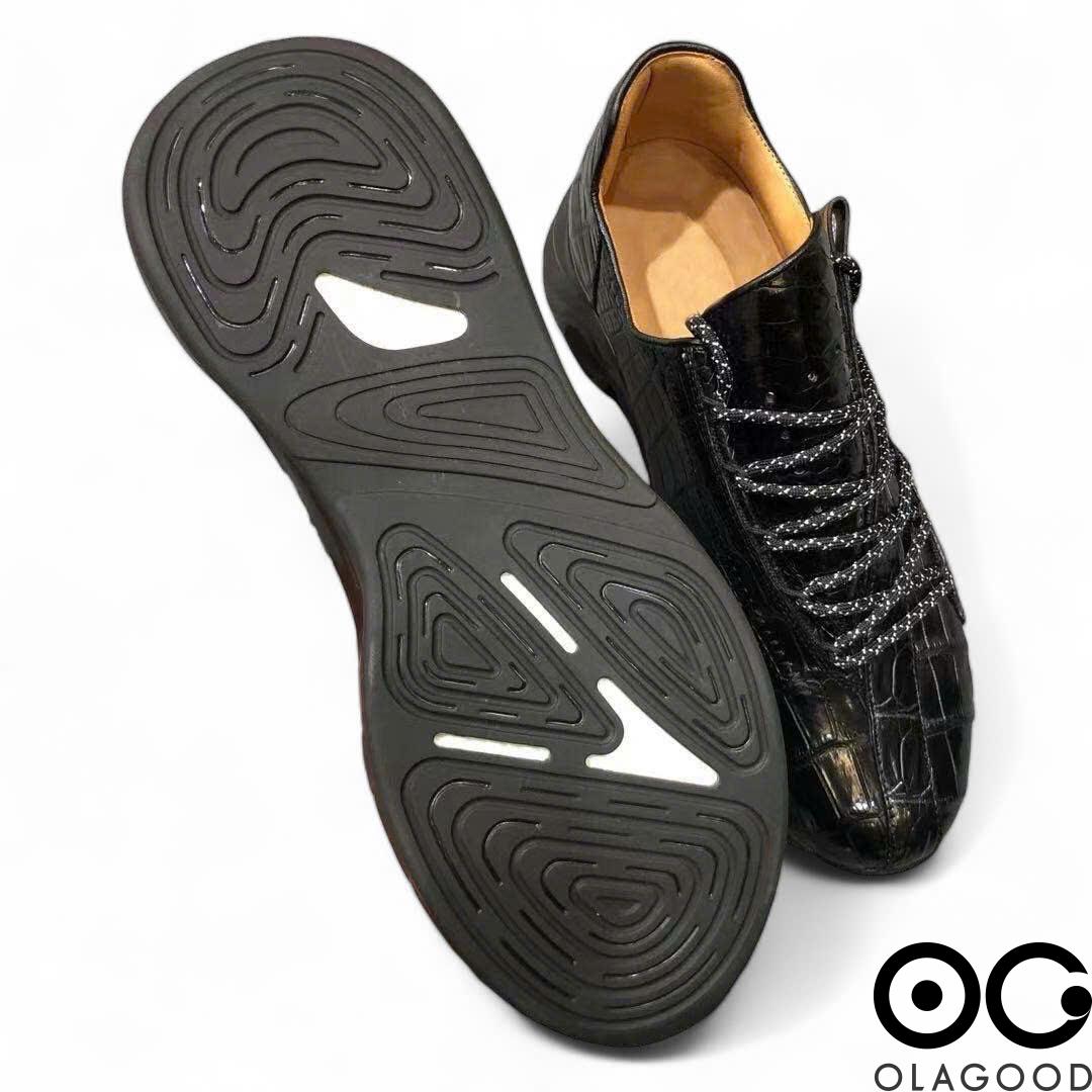 Giày nam thể thao da cá sấu nhập khẩu - GTT0128S - Hình ảnh 10