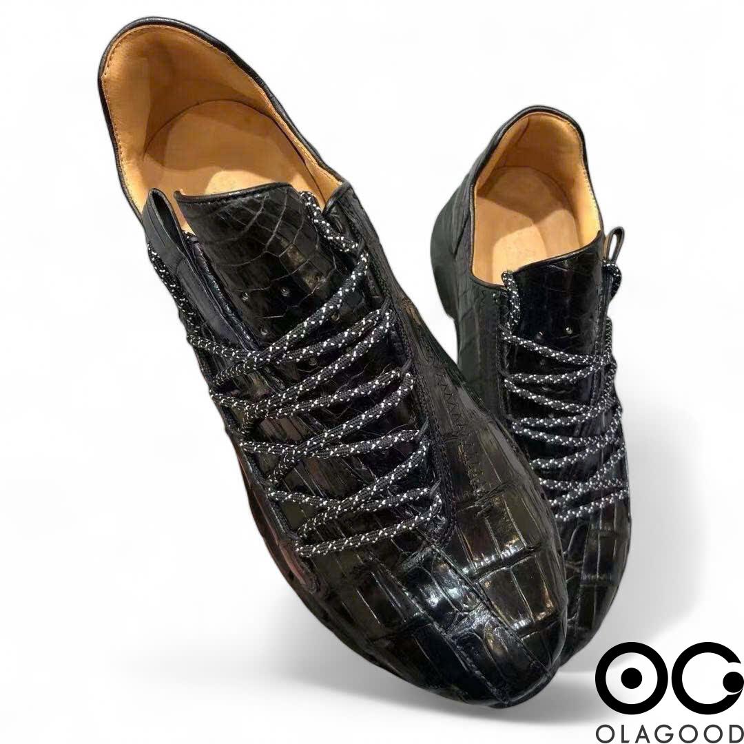 Giày nam thể thao da cá sấu nhập khẩu - GTT0128S - Hình ảnh 5