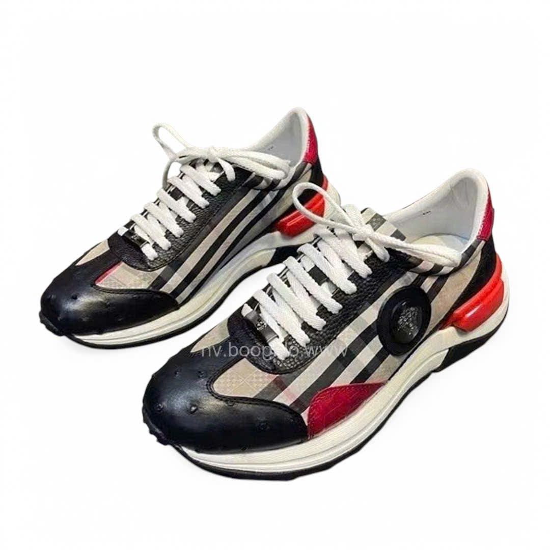 Giày nam thể thao sneaker da đà điểu - GTT0111D
