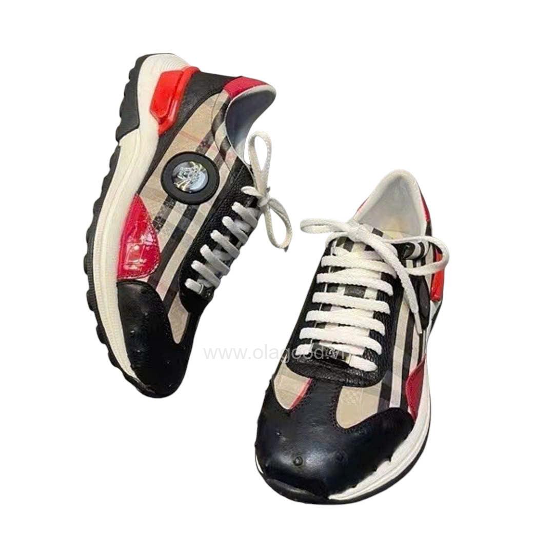 Giày nam thể thao sneaker da đà điểu - GTT0111D - Hình ảnh 17