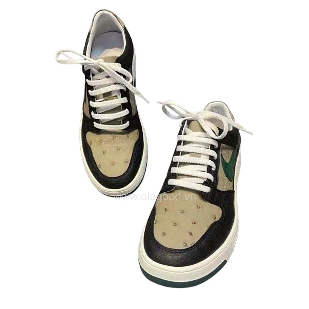 Giày nam thể thao sneaker đà điểu - GTT0112D - Hình ảnh 15