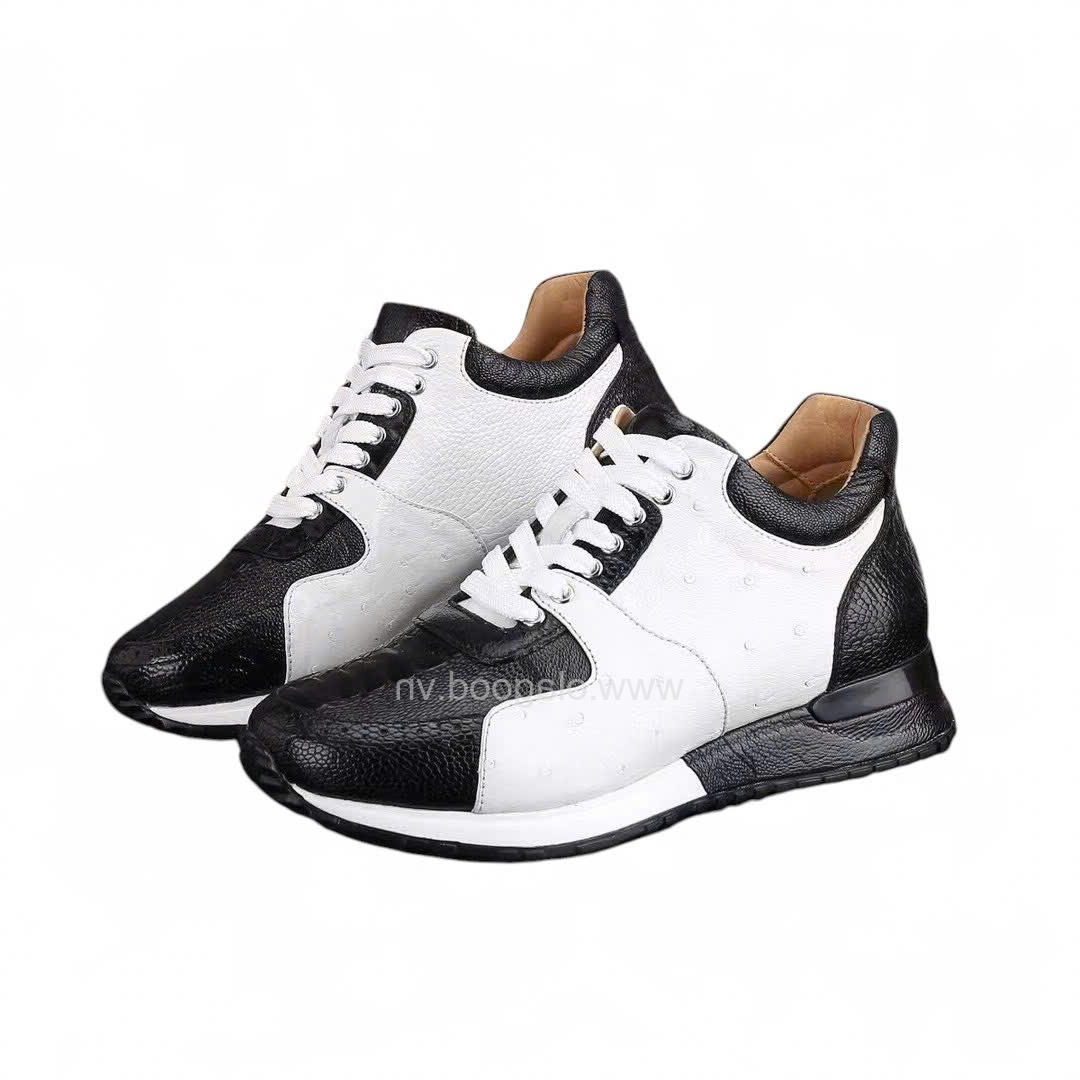 Giày sneaker nam da đà điểu - GTT0116D