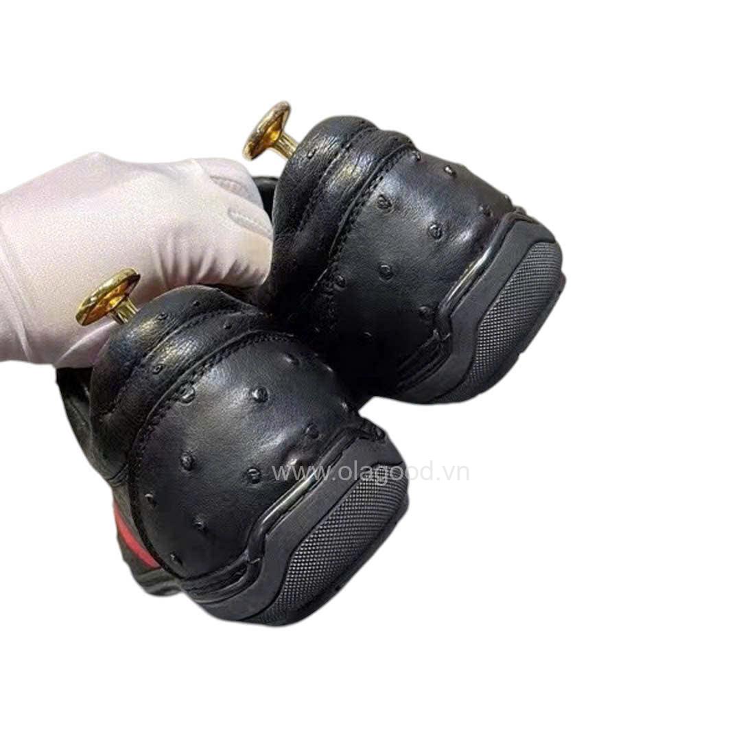 Giày thể thao sneaker nam da đà điểu - GTT019D - Hình ảnh 10