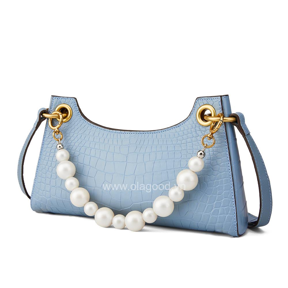 Túi đeo vai da cá sấu nữ - TXN0291S - Hình ảnh 6