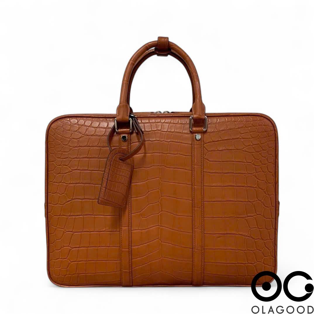 Túi xách công sở nam da cá sấu - CLT0116S