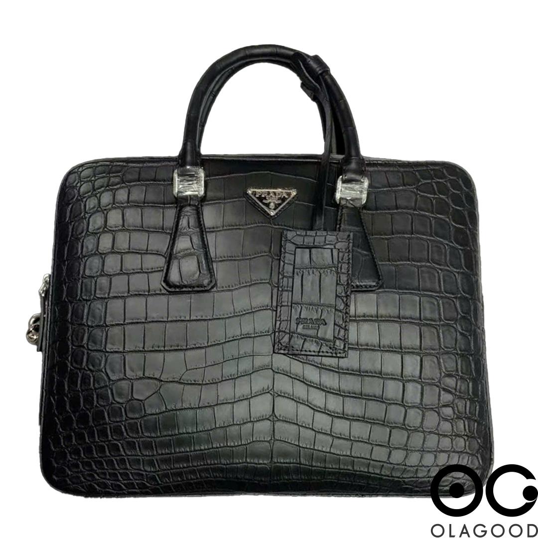 Túi xách nam công sở da cá sấu - CLT0115S