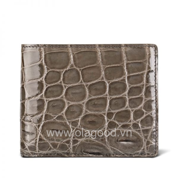 Những mẫu ví nam da cá sấu thời thượng tại Olagood