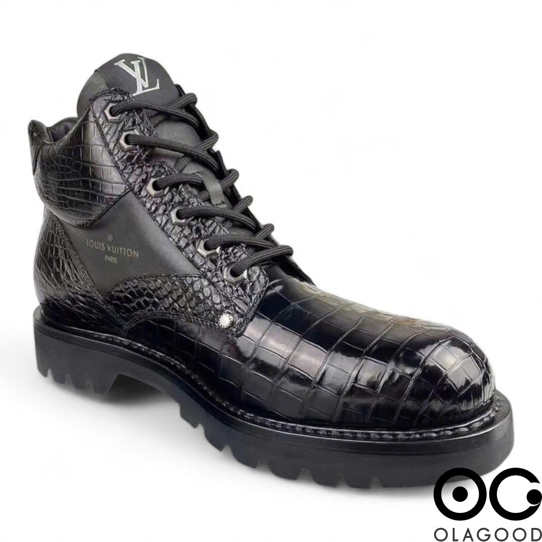Boots da cá sấu nam - GB014S - Hình ảnh 4