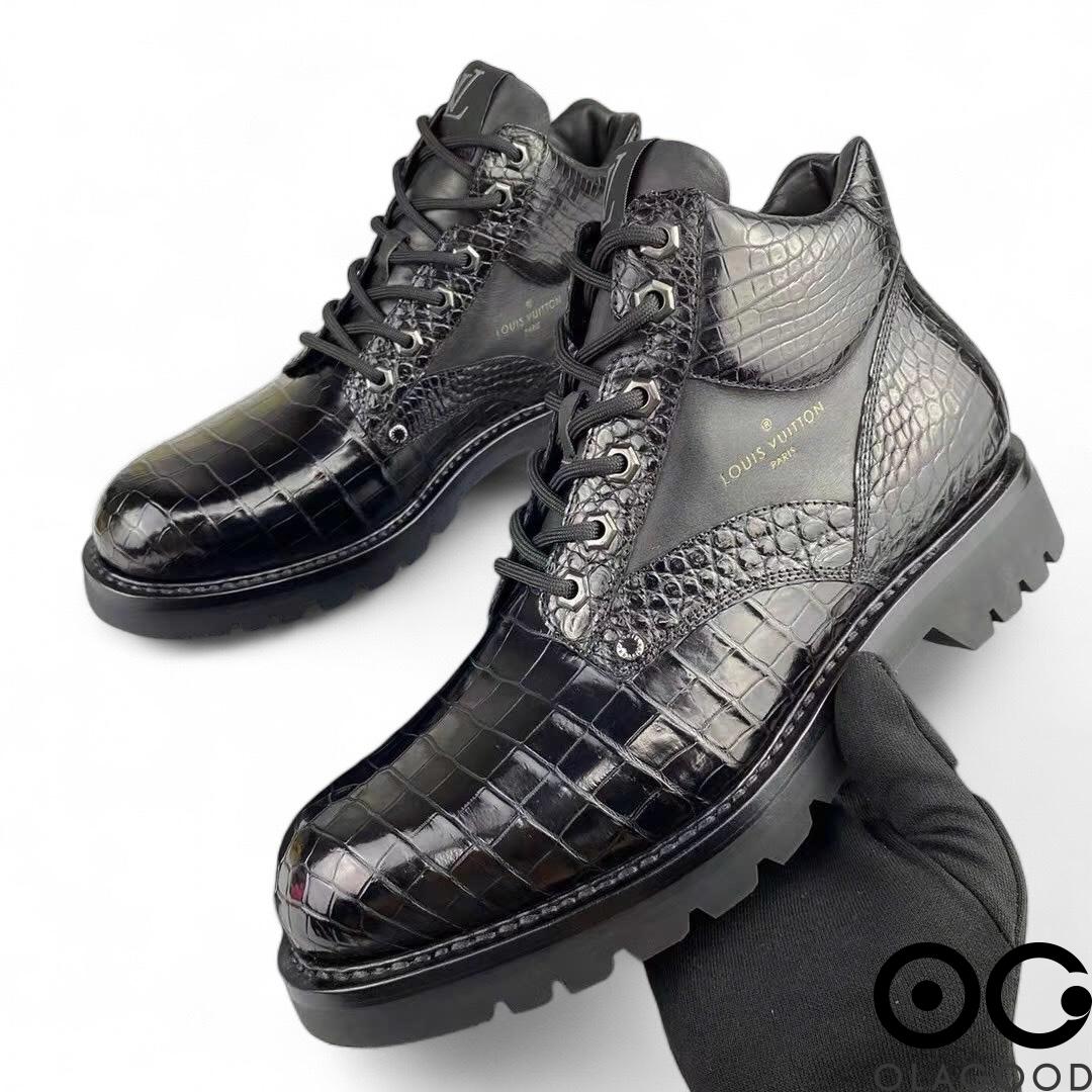 Boots da cá sấu nam - GB014S - Hình ảnh 3