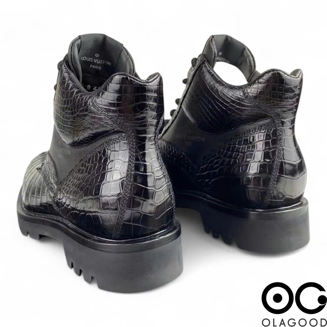 Boots da cá sấu nam - GB014S - Hình ảnh 7