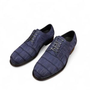 Giày tây da cá sấu Nubuck - GGY0114S