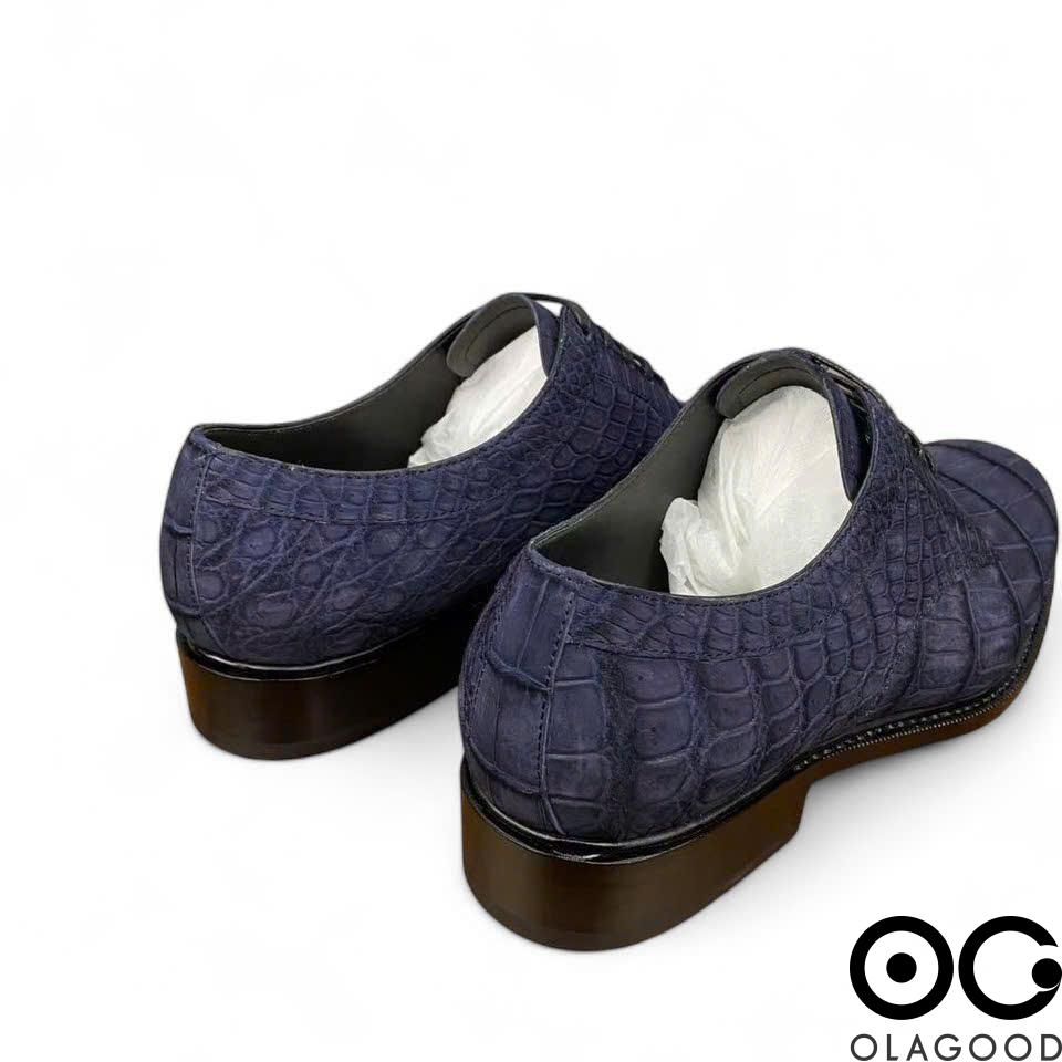 Giày tây da cá sấu Nubuck - GGY0114S - Hình ảnh 9