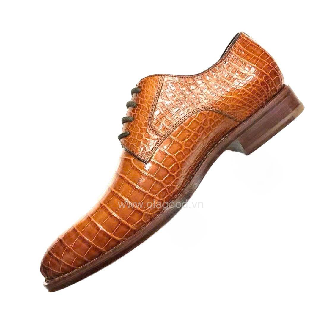 Giày da cá sấu Mỹ - Giày goodyear handmade - GGY0117S - Hình ảnh 4
