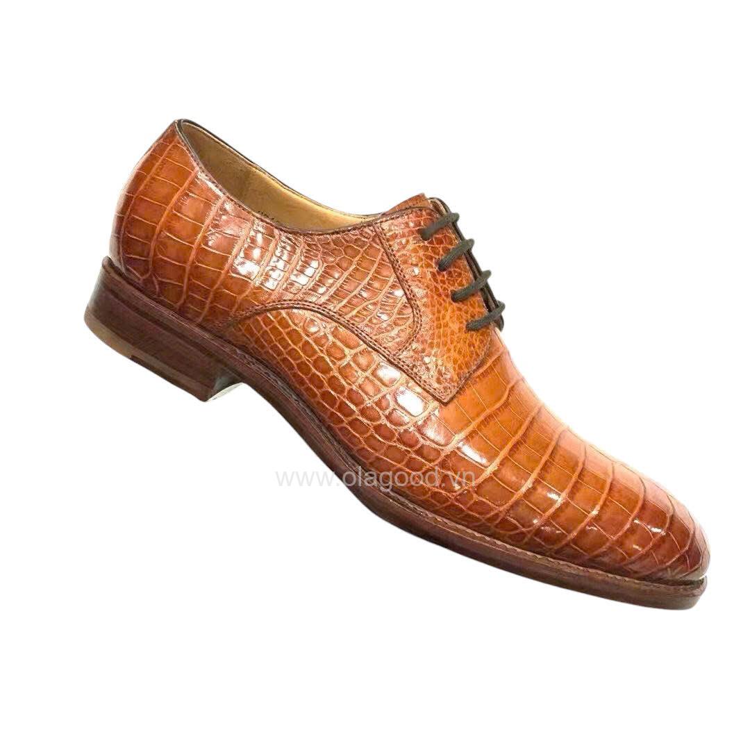 Giày da cá sấu Mỹ - Giày goodyear handmade - GGY0117S - Hình ảnh 5